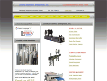 Tablet Screenshot of libertyseamless.com